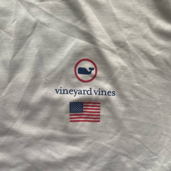 Mens white Vineyard Vines longsleeves sport tshirt soze XL - Picture 3 of 4